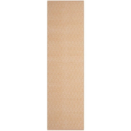 Safavieh Montauk Runner Hand Woven Rug Ivory & Rust - 2 ft.-3 in. x 8 ft. MTK515L-28
